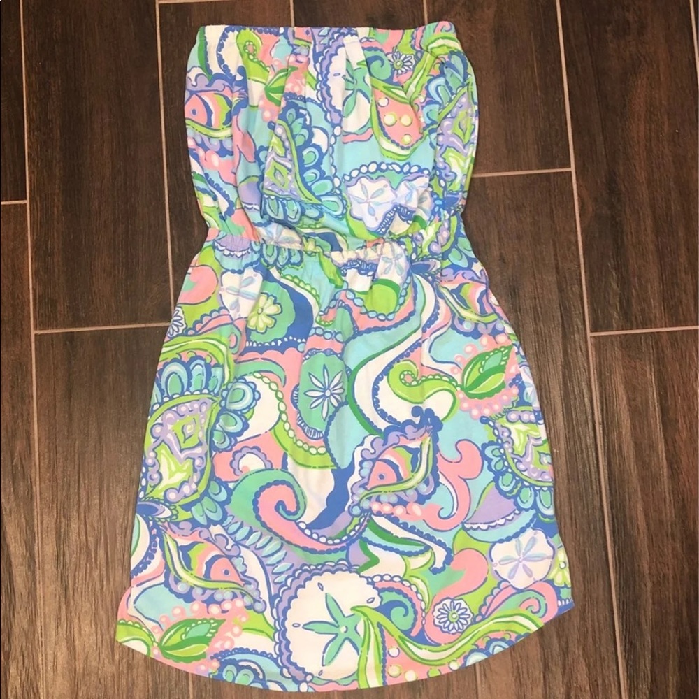 NWT Lilly Pulitzer strapless dress
